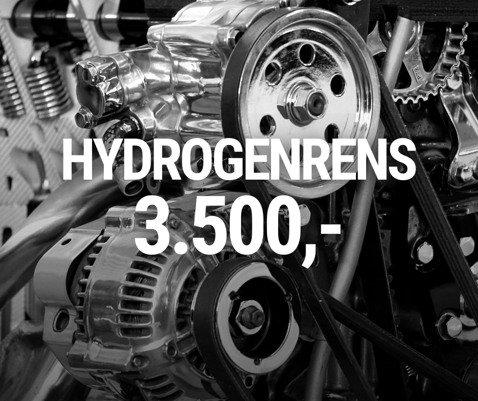 Hydrogenrens av bilmotor – reduserer drivstofforbruk og øker ytelse