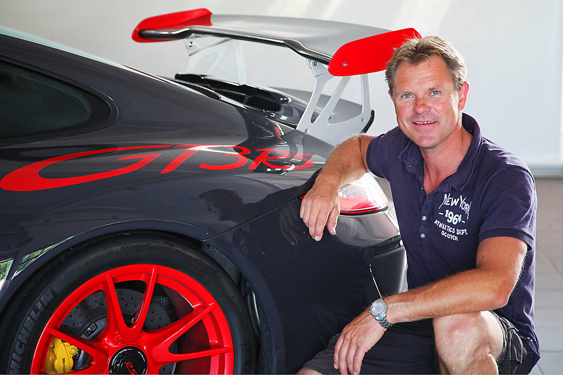 Jan-Erik Bengtson ved Porsche